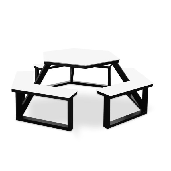 Table HEXA - 6 convives